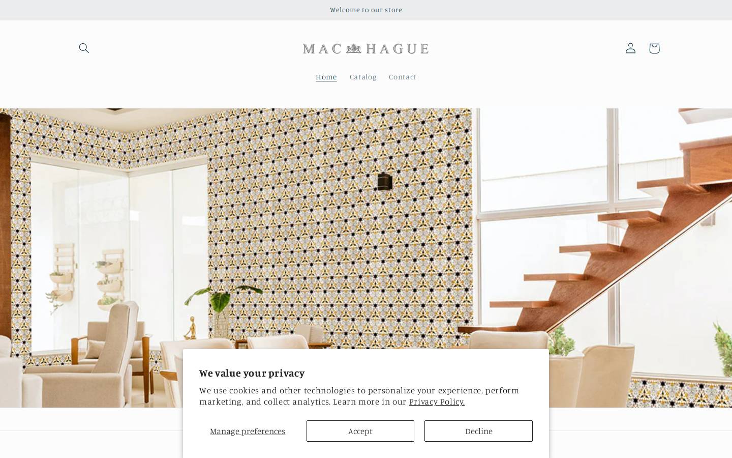 machague.com homepage screenshot