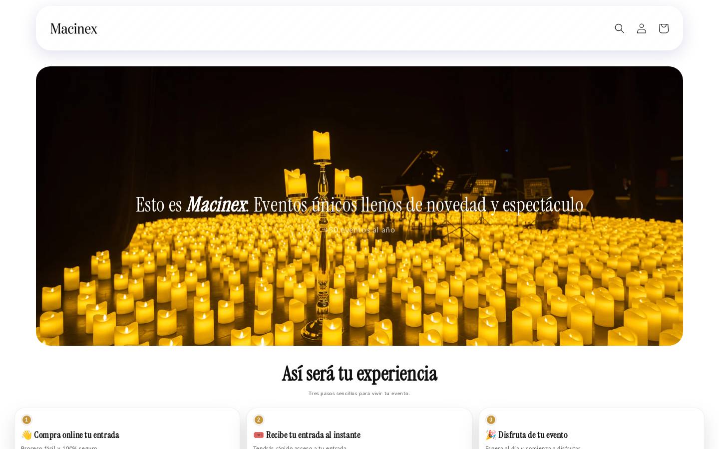 macinex.com homepage screenshot