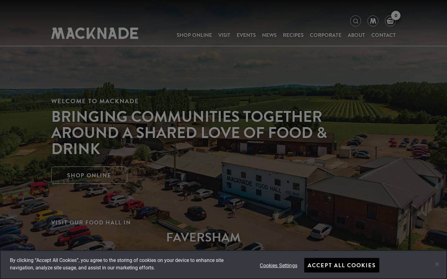 macknade.com homepage screenshot