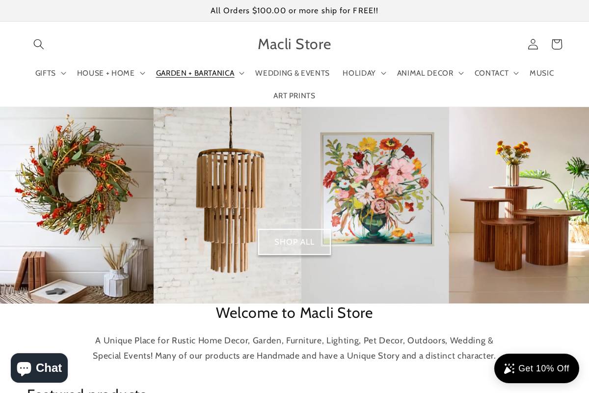 maclistore.com homepage screenshot