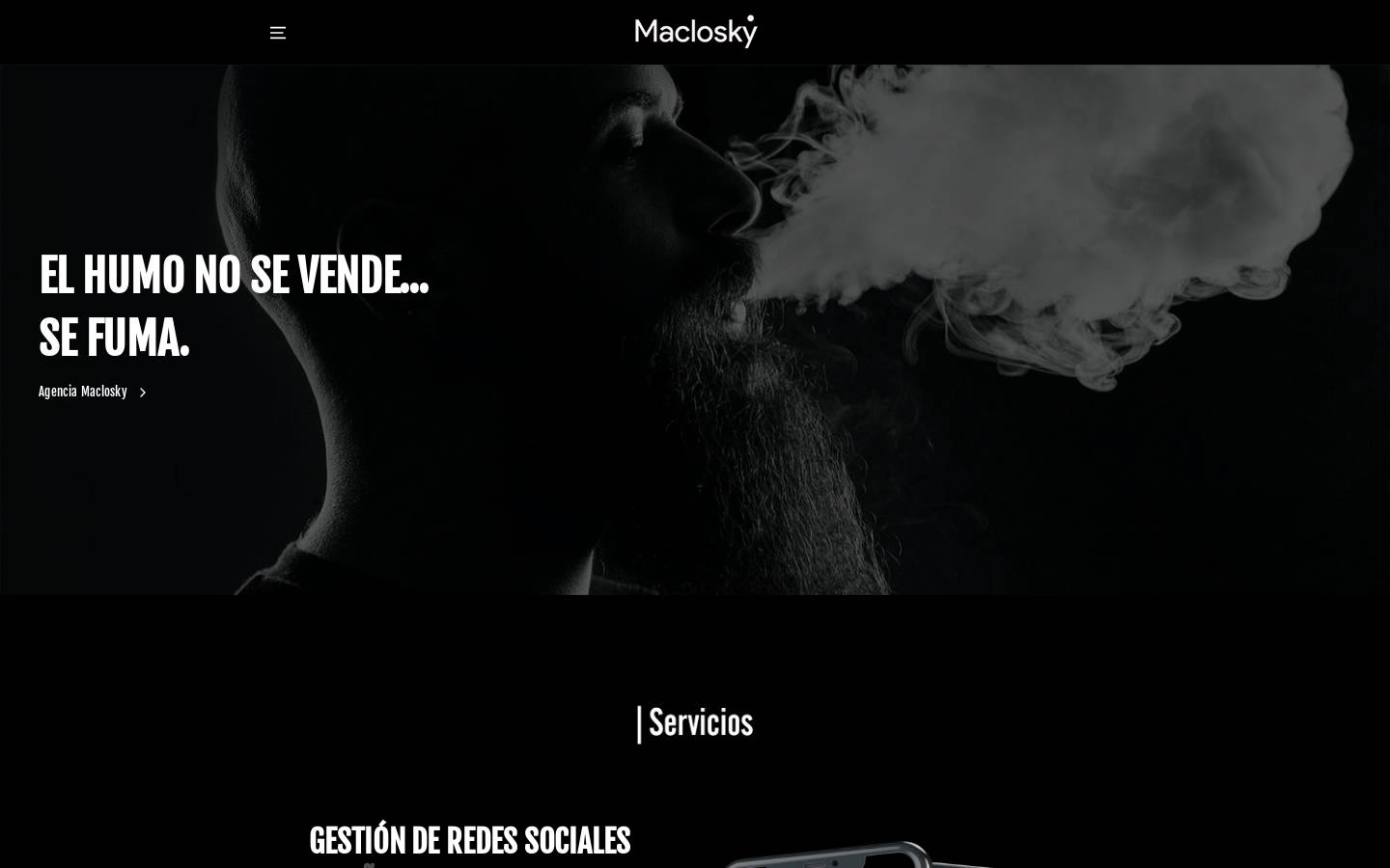 maclosky.com homepage screenshot