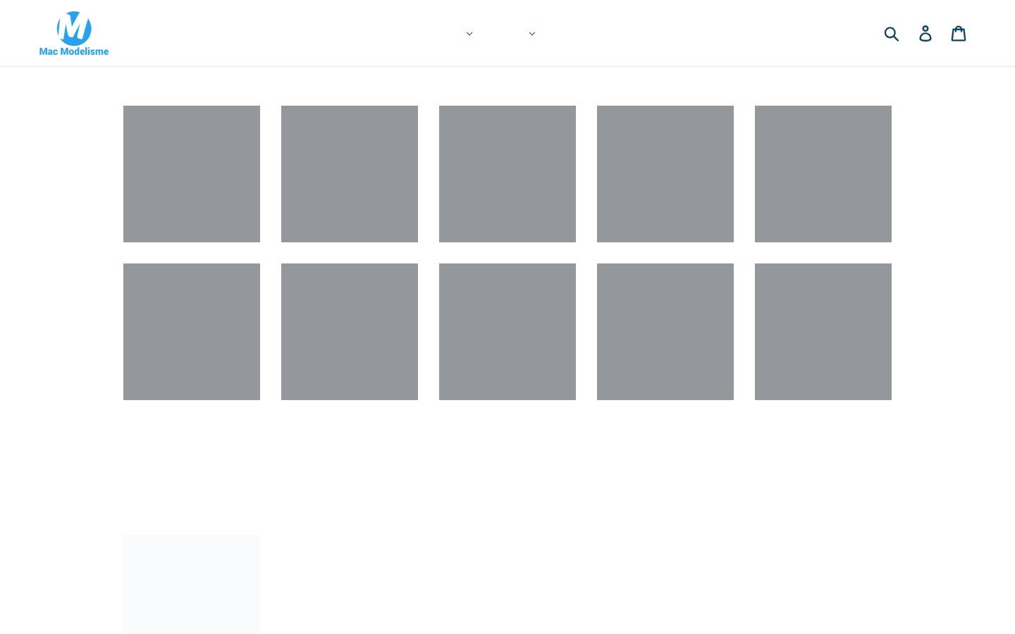 macmodelisme.ca homepage screenshot