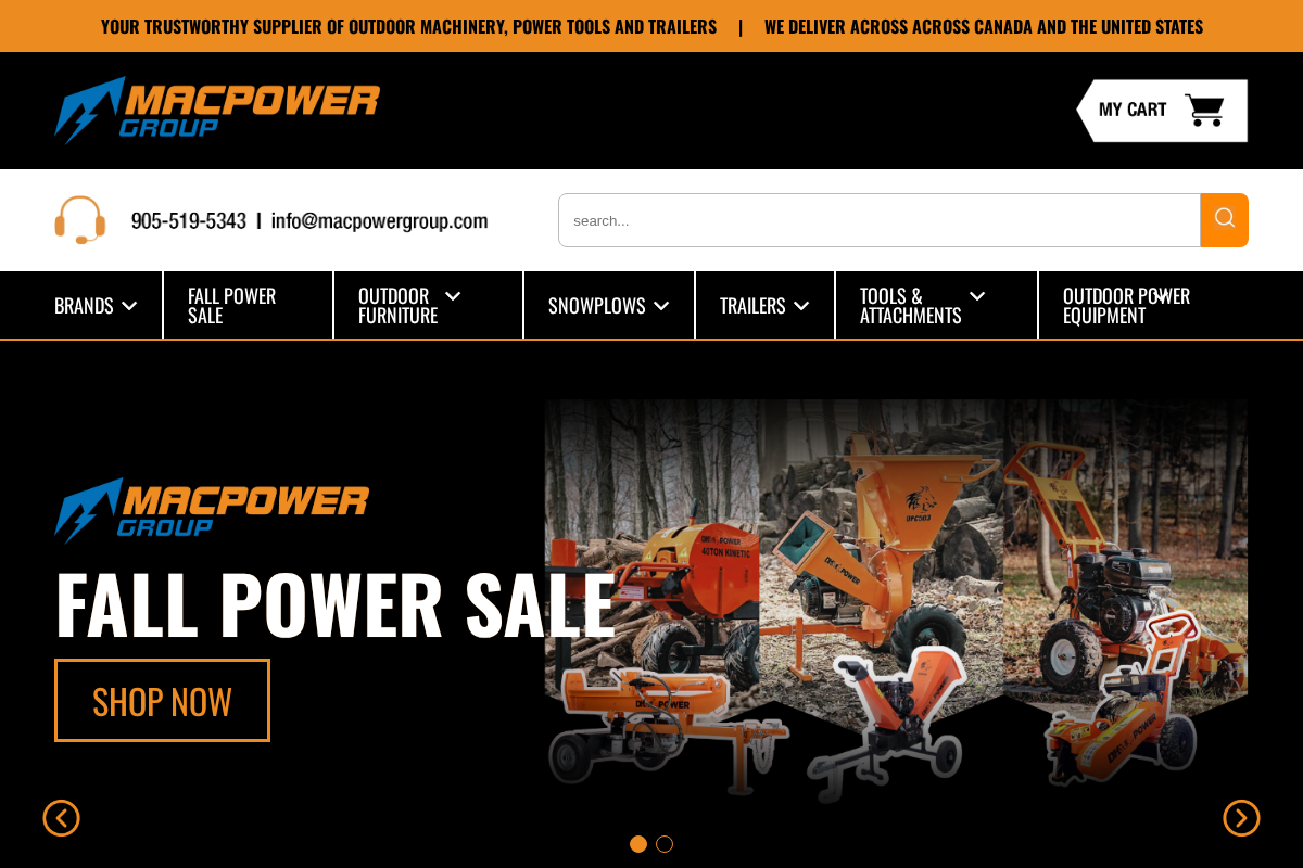 macpowergroup.com homepage screenshot