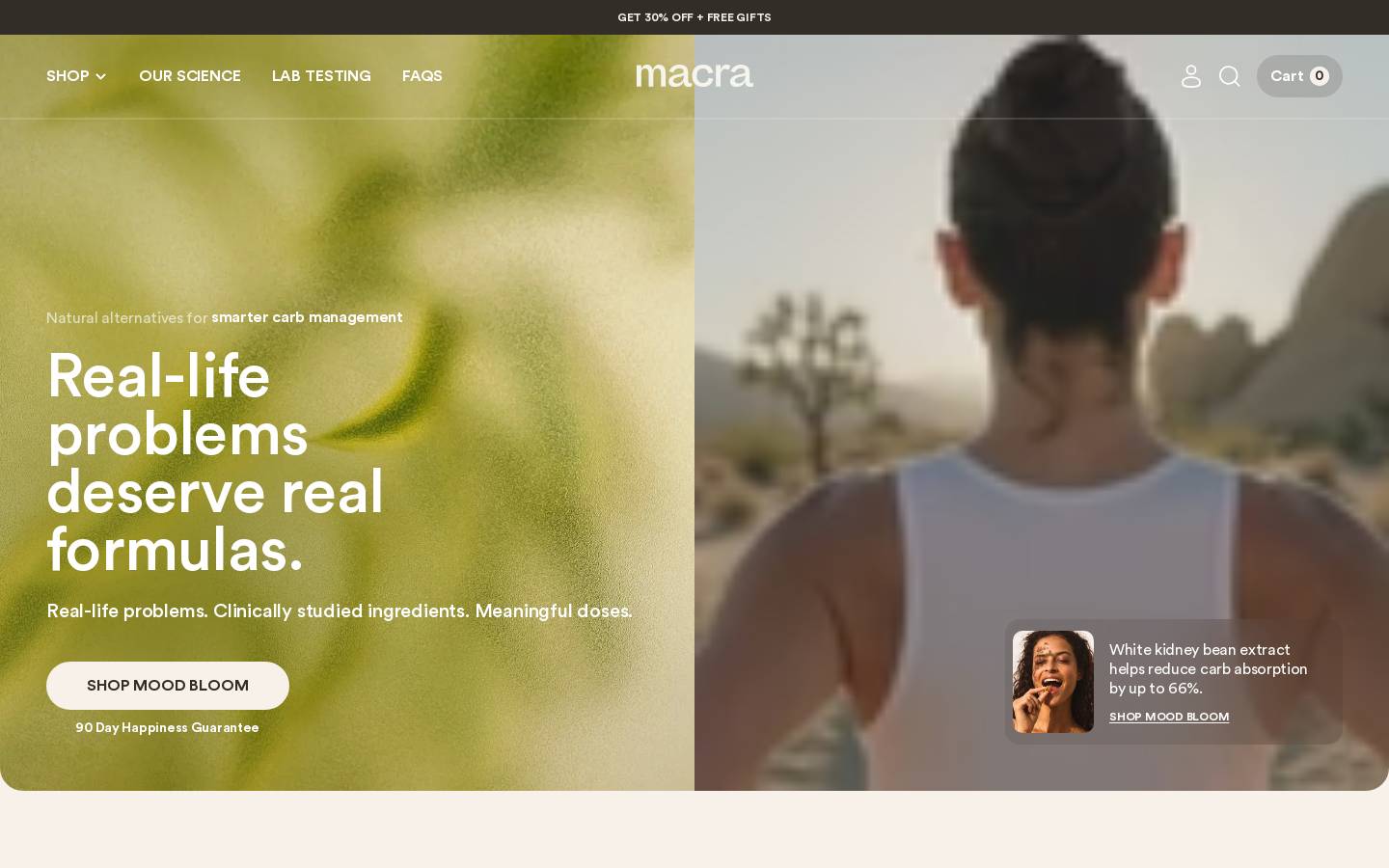 macra.com homepage screenshot