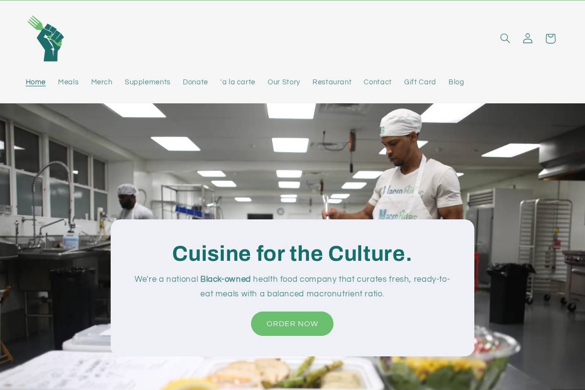 macrobites.com homepage screenshot