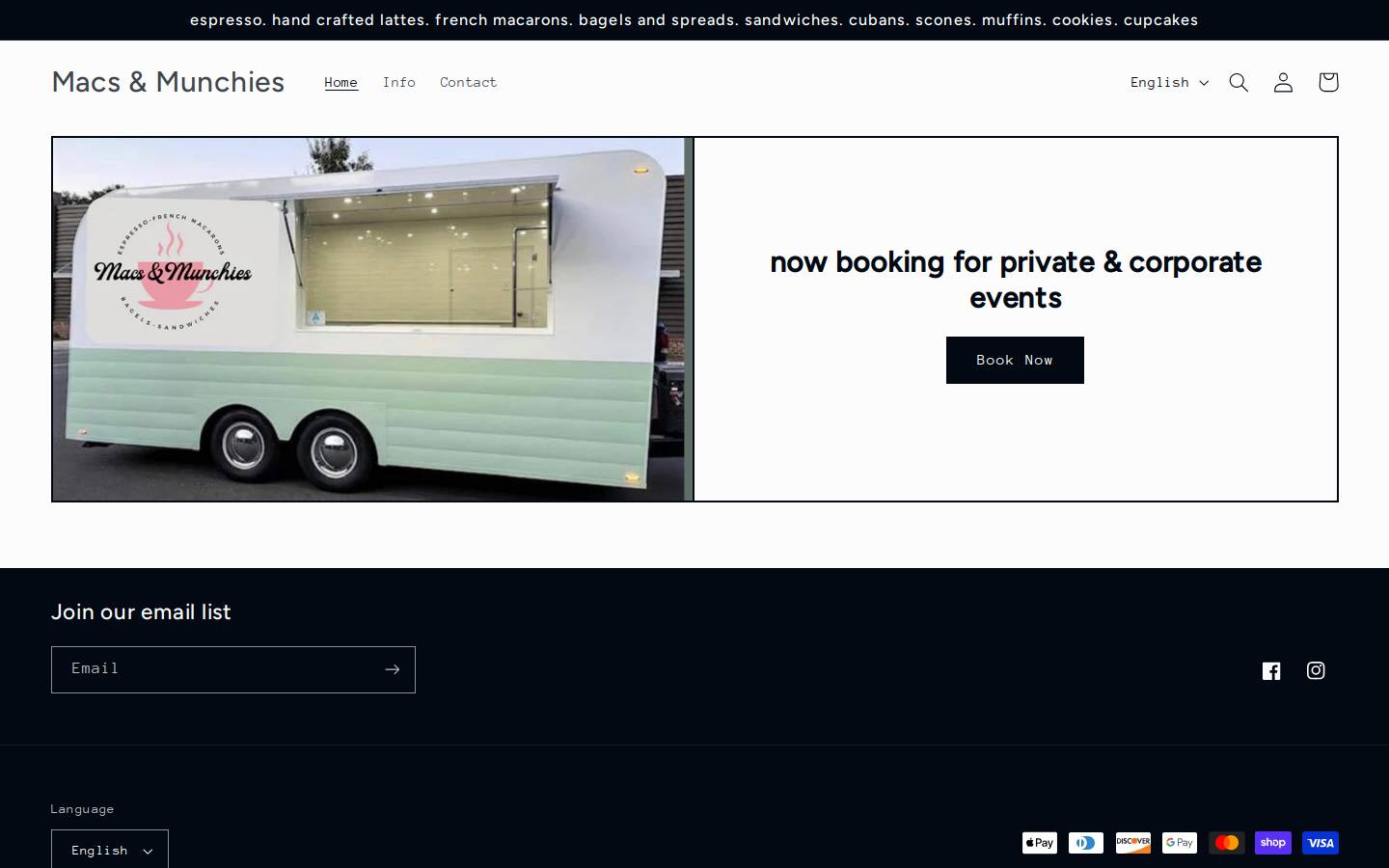 macsnmunchies.com homepage screenshot