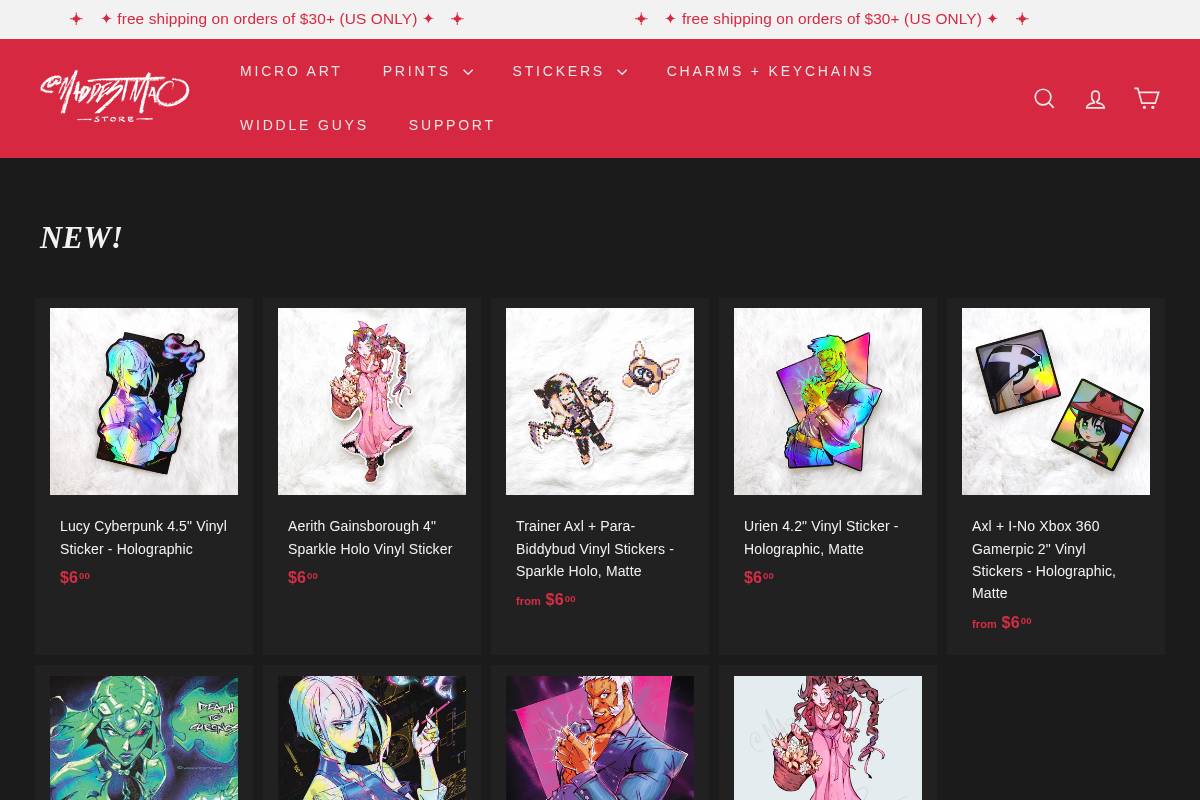 maddestmao homepage screenshot