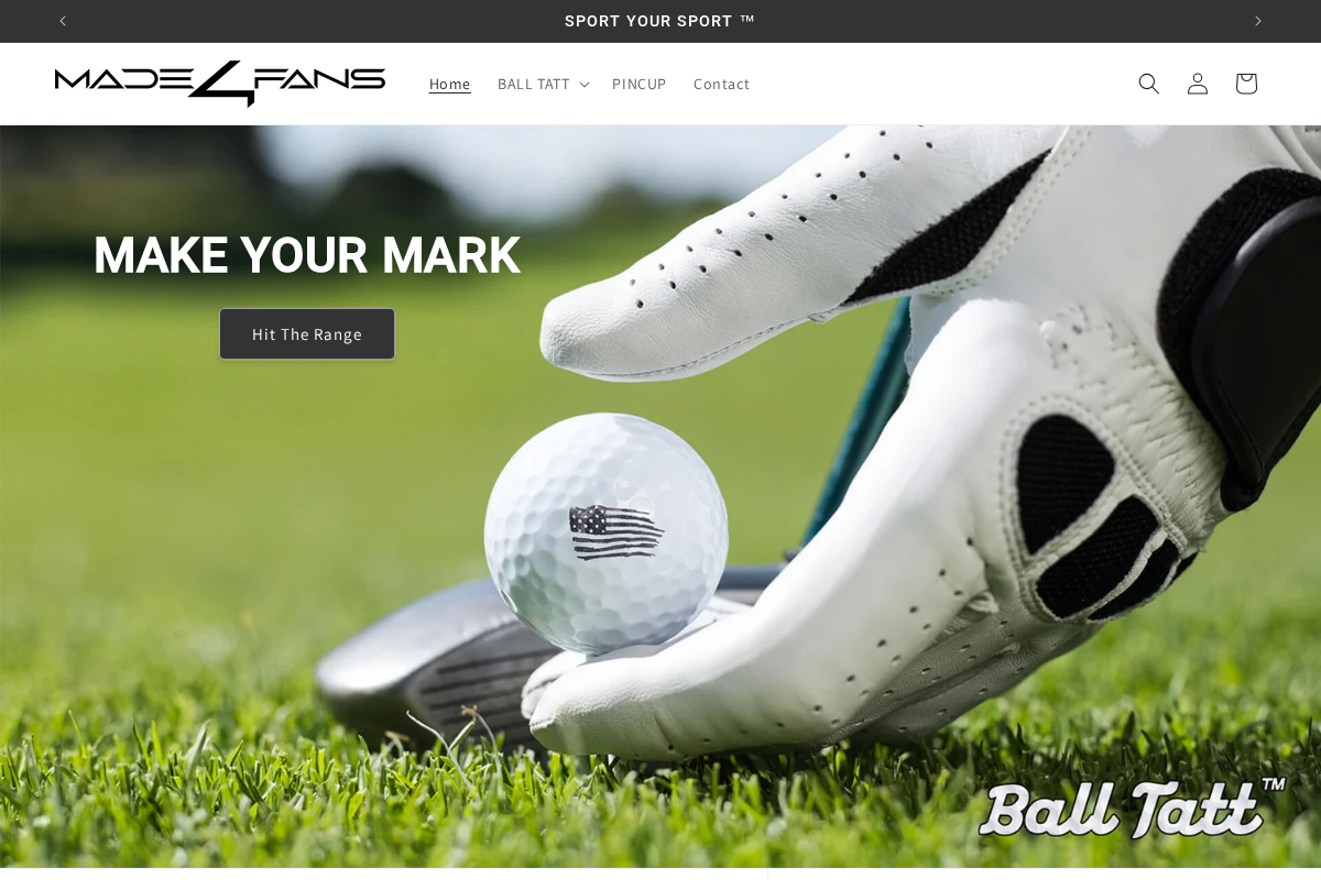 made4fansusa.com homepage screenshot