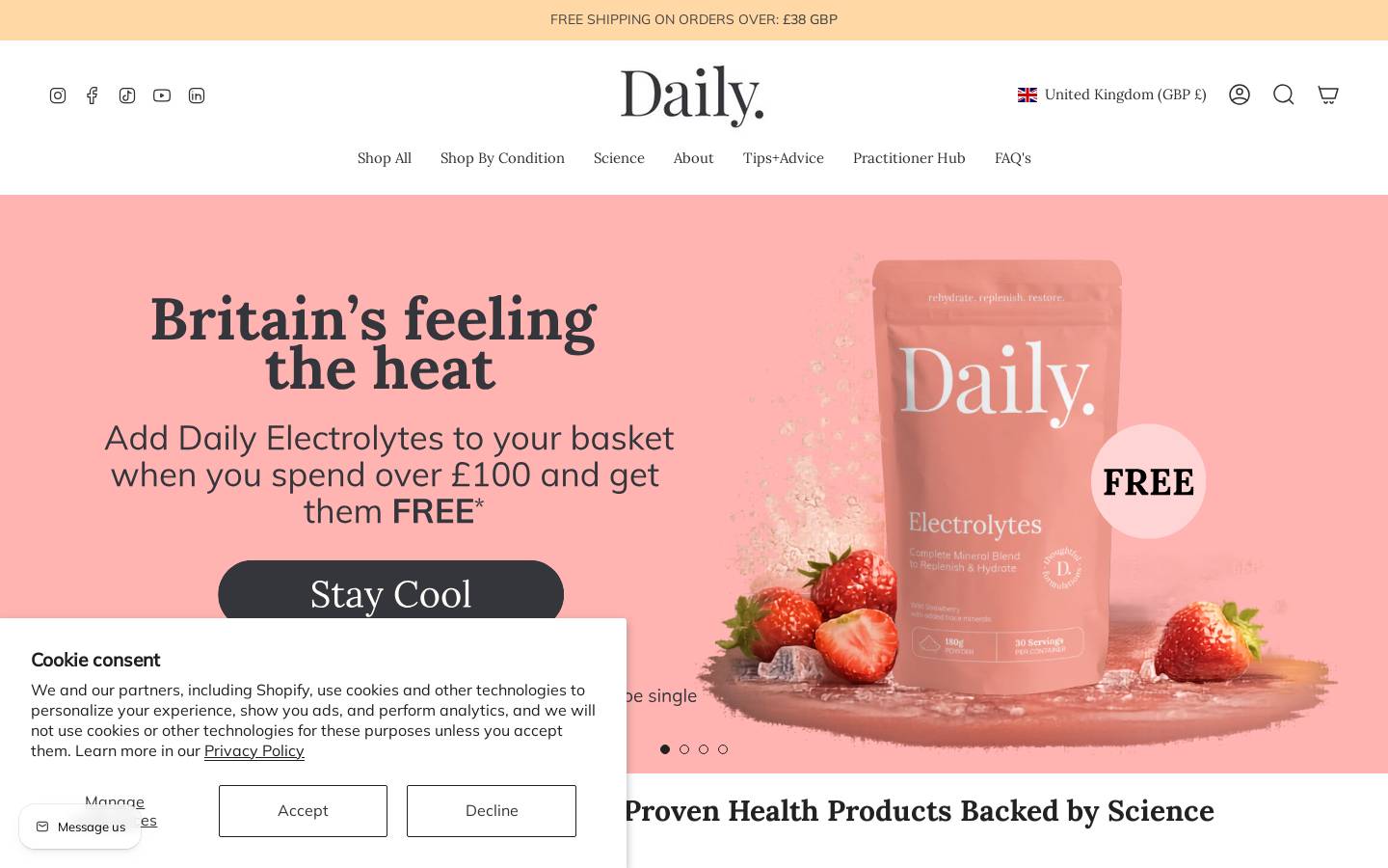 Made By Daily Ltd homepage screenshot
