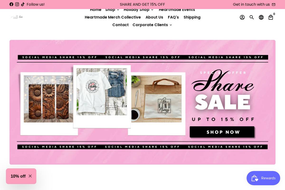 madebyheathermarie.com homepage screenshot