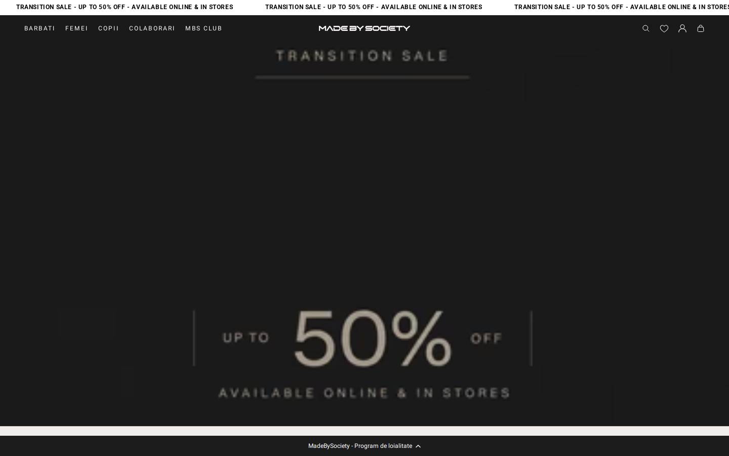 Madebysociety homepage screenshot