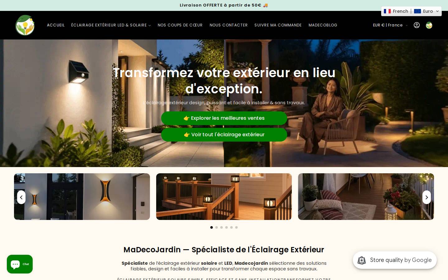 madecojardin.com homepage screenshot