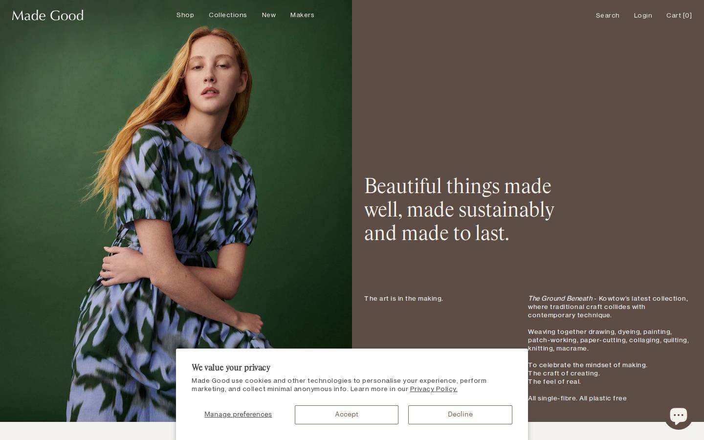 madegoodnz.com homepage screenshot