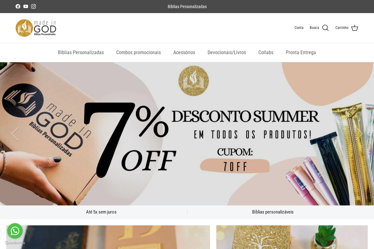 madeingod homepage screenshot