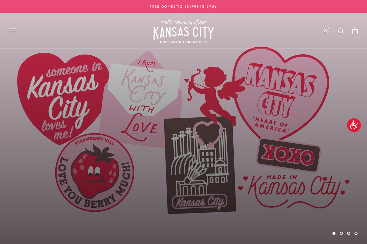 madeinkc.co homepage screenshot