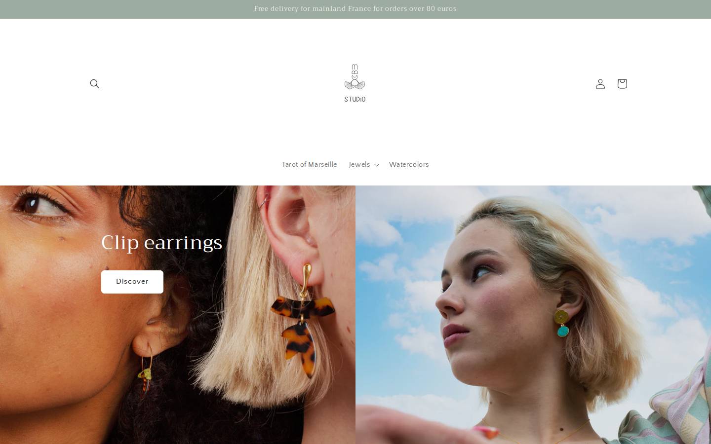 madeleineb.com homepage screenshot