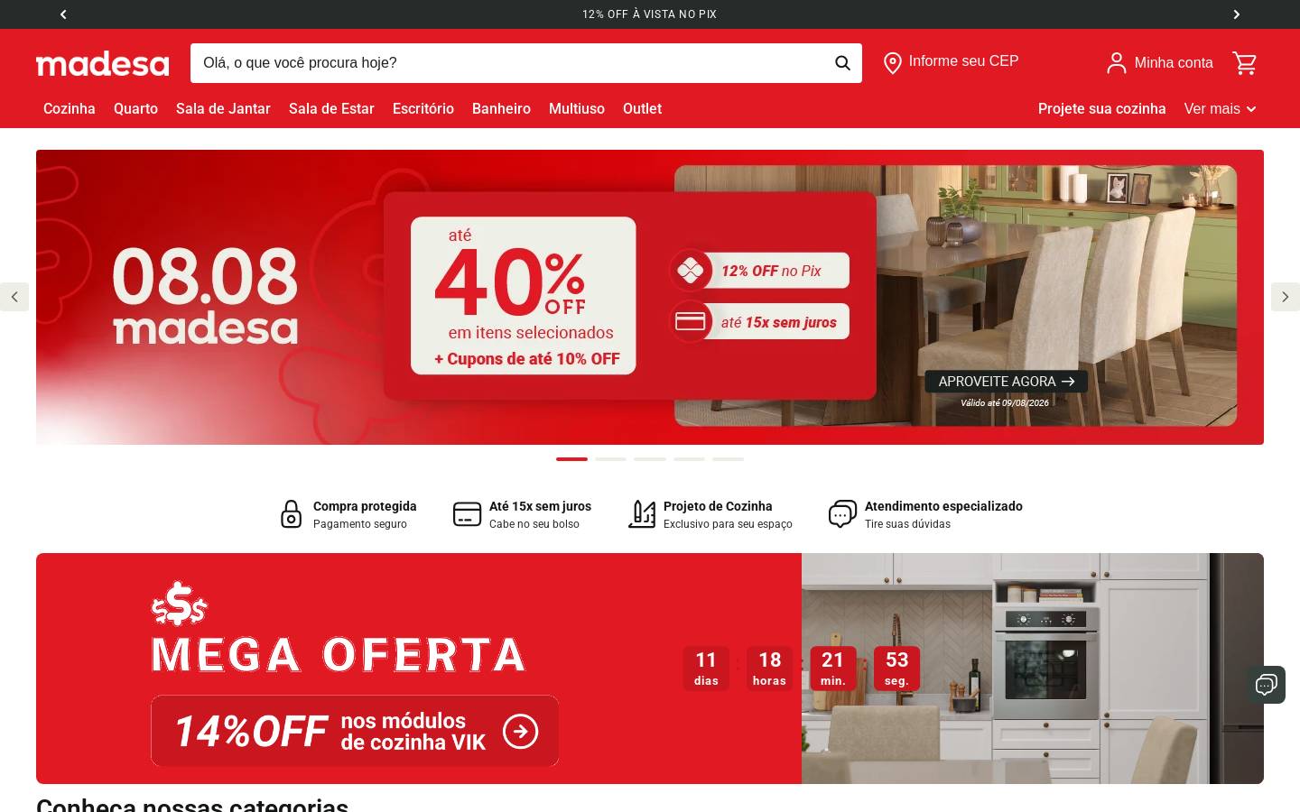 madesa.com homepage screenshot