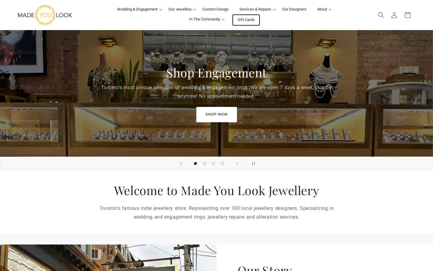 madeyoulook.ca homepage screenshot