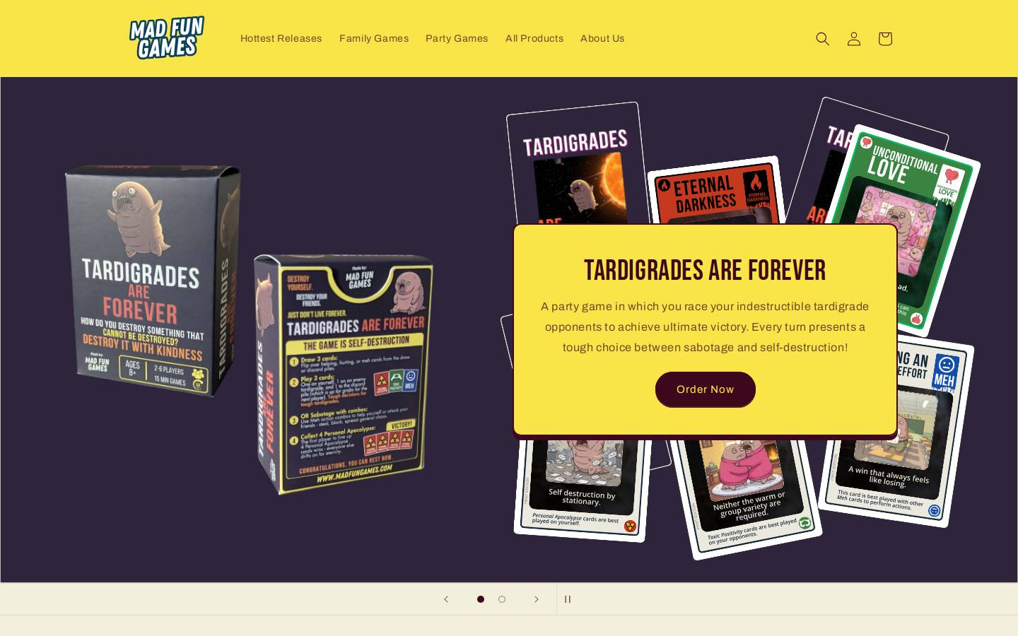 madfungames.com homepage screenshot
