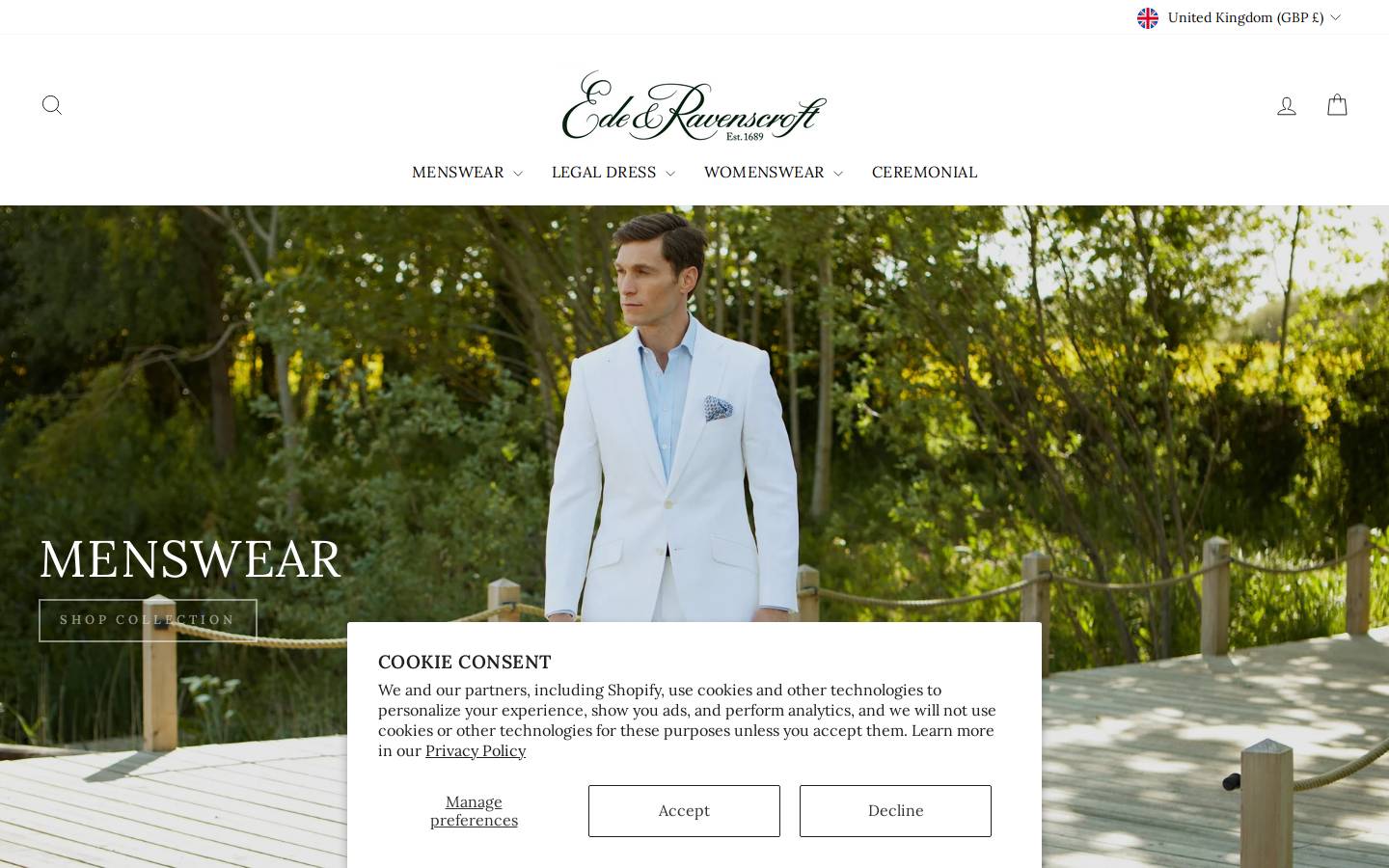 Madeleine Hamilton homepage screenshot
