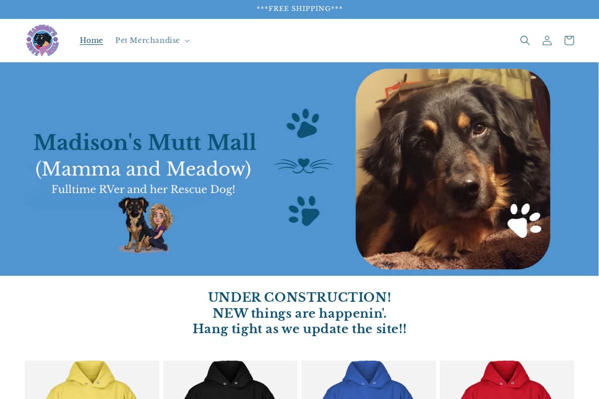 madisonsmuttmall.com homepage screenshot