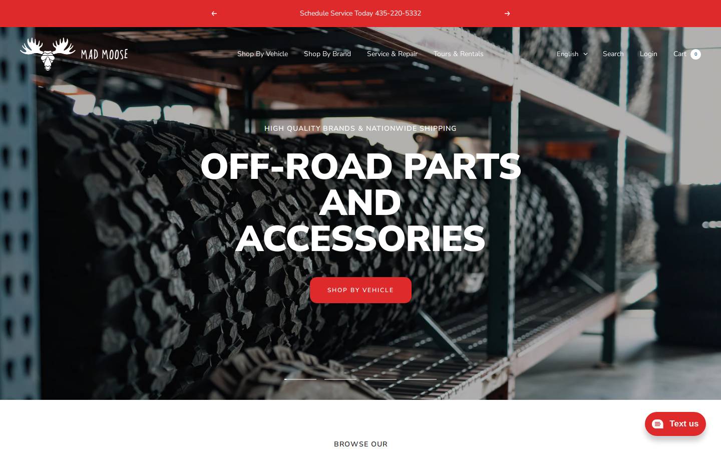 madmoose.shop homepage screenshot