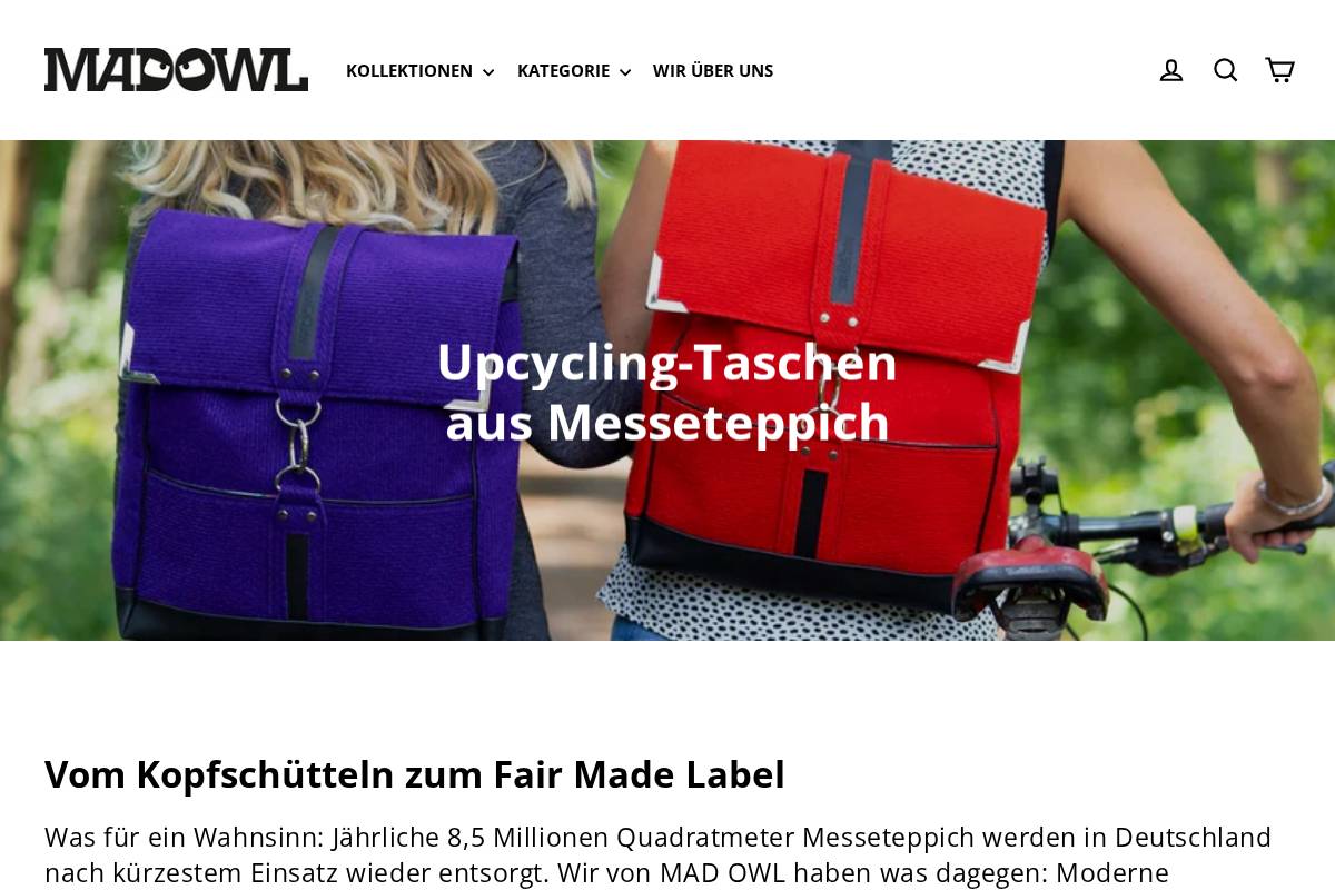 madowl.de homepage screenshot