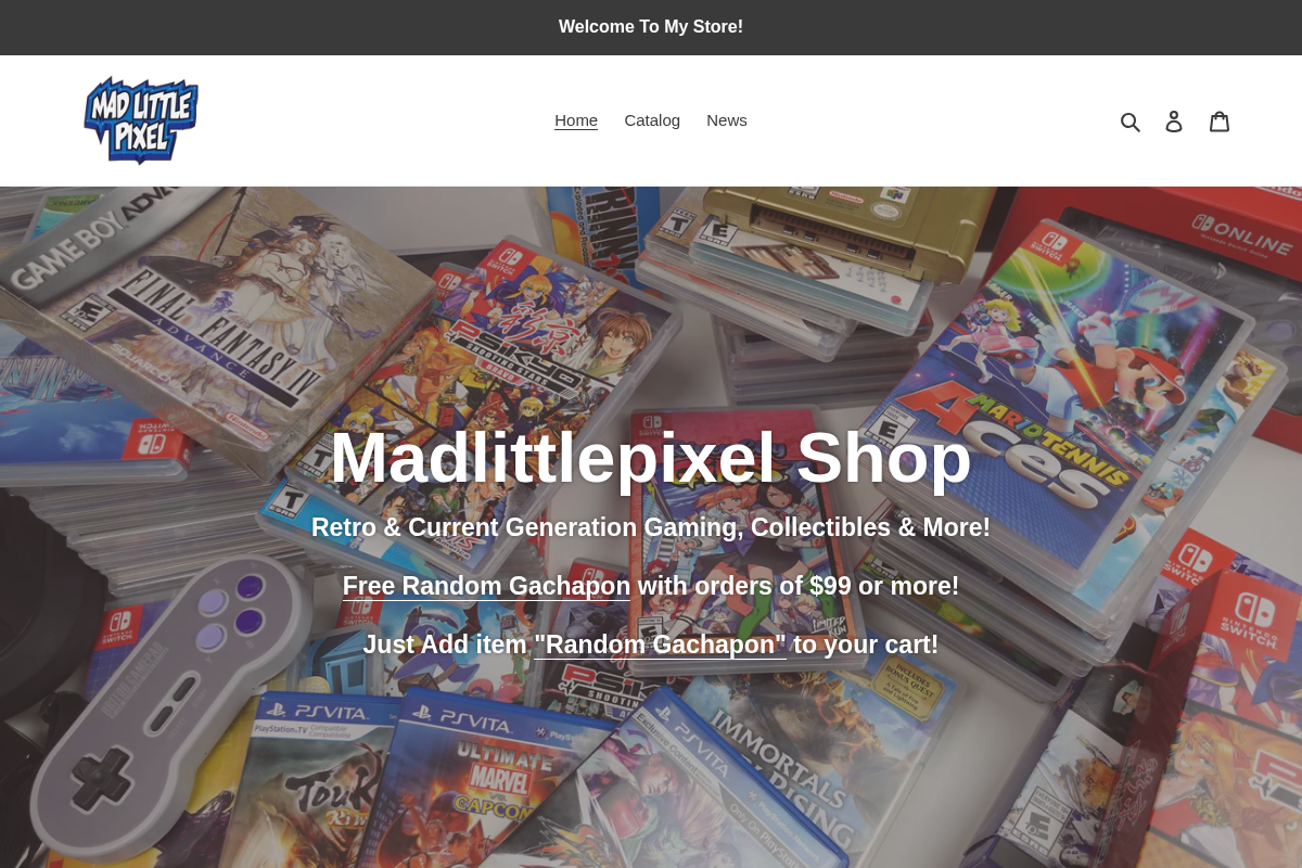 madpixelshop.com homepage screenshot