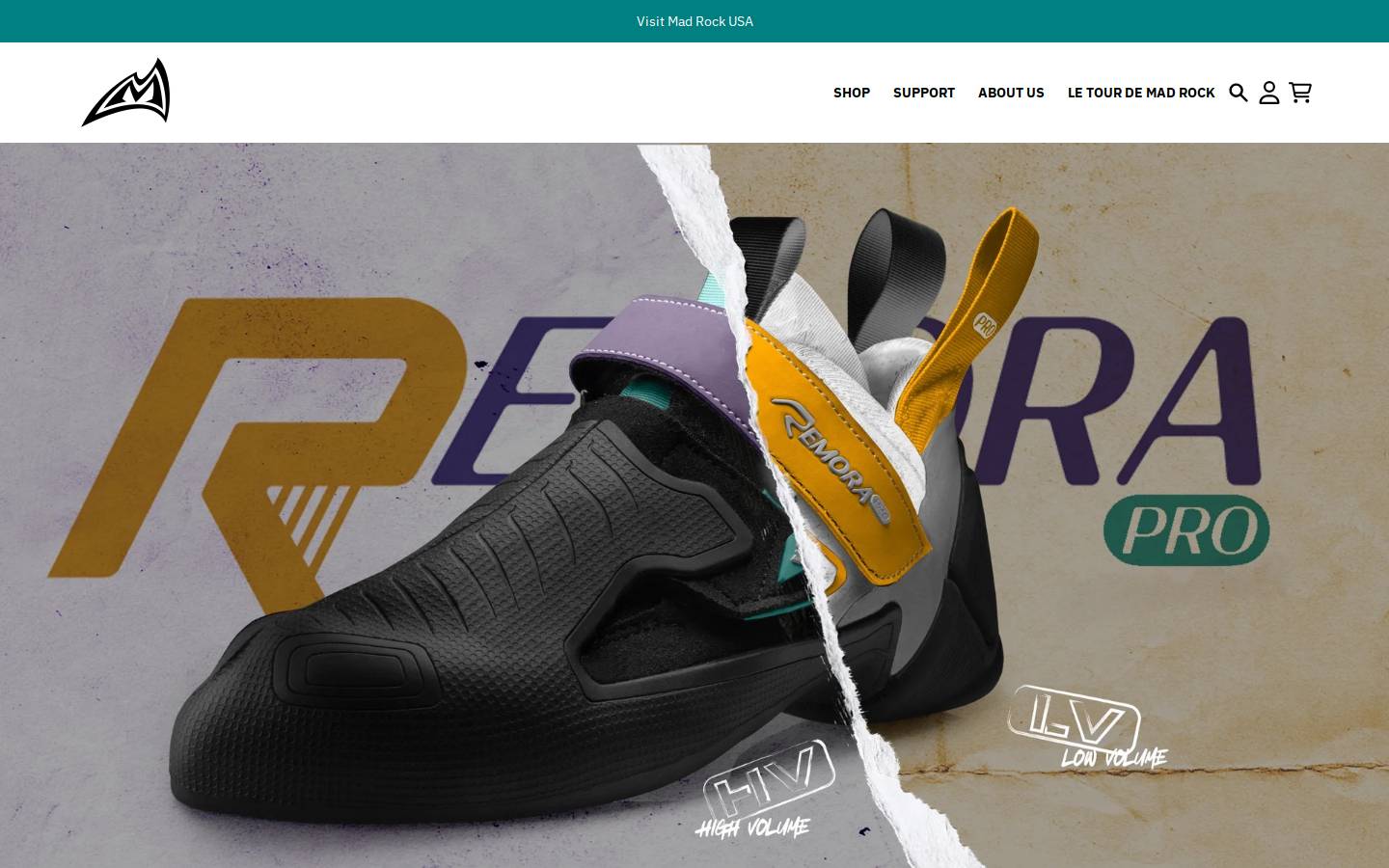 madrockuk.com homepage screenshot