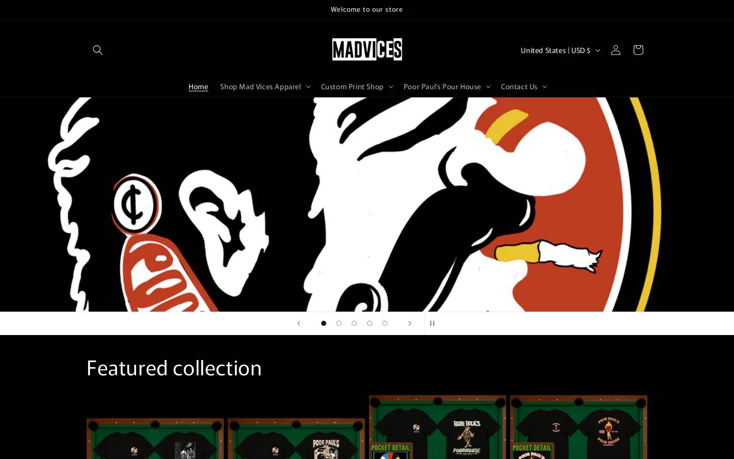 madvices.com homepage screenshot