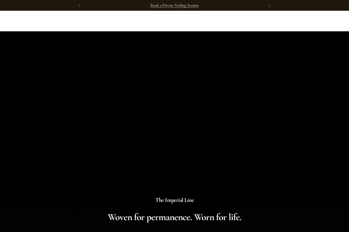 Maen Donati homepage screenshot