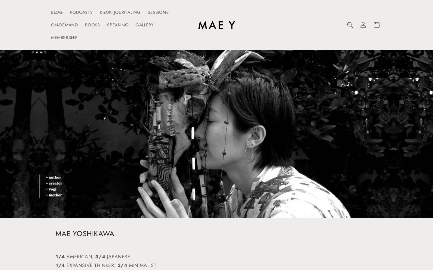 maey.live homepage screenshot