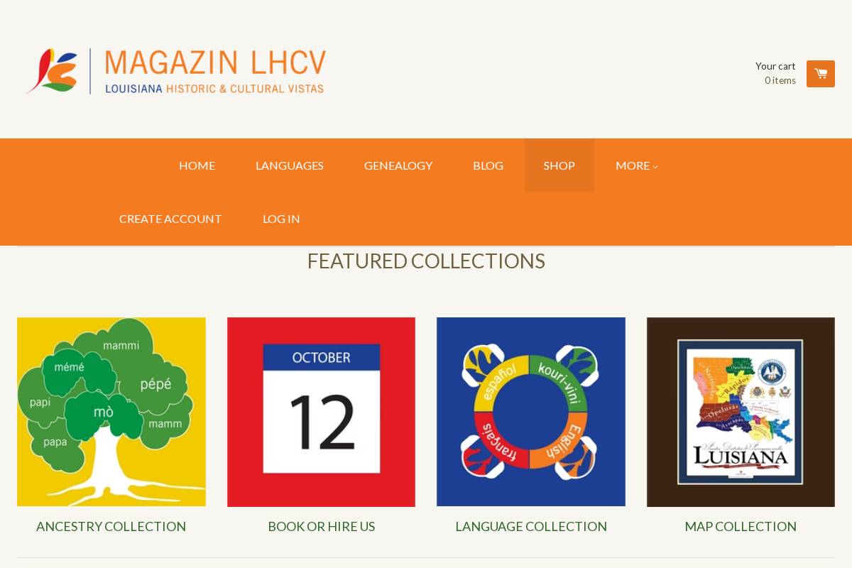 magazinlhcv.com homepage screenshot