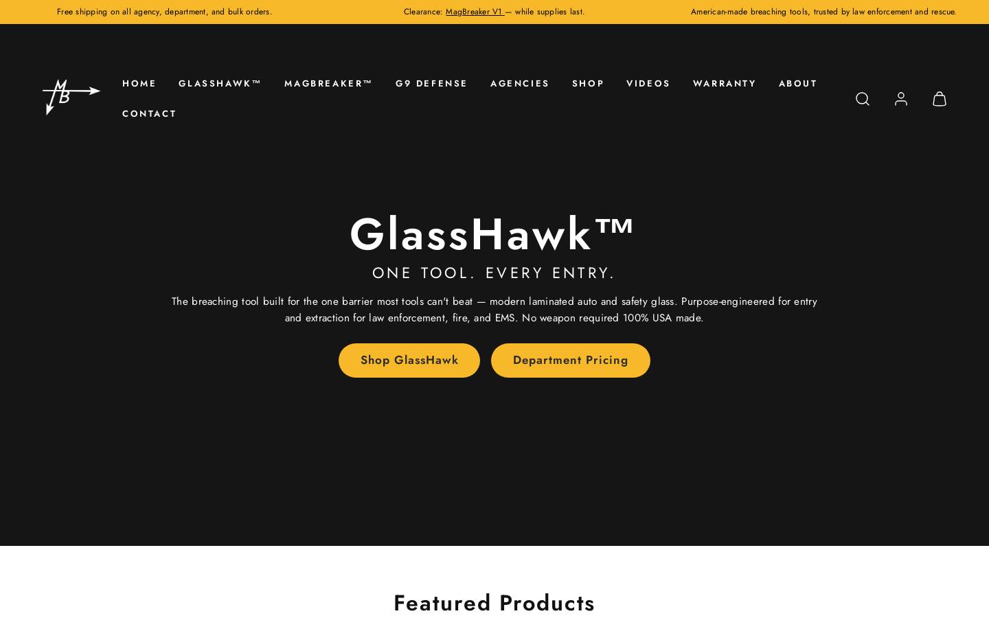 magbreaker.com homepage screenshot