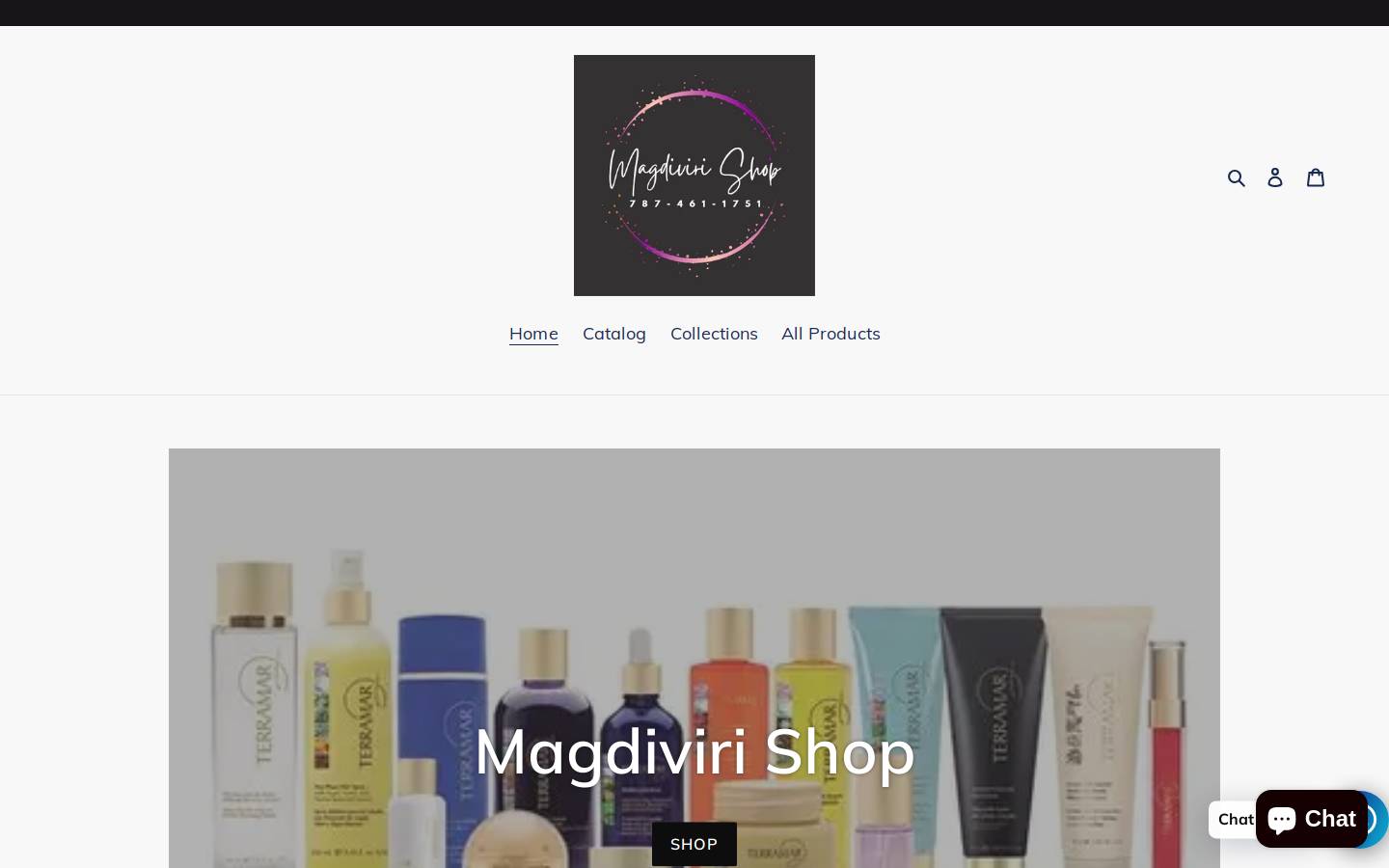 magdivirishop.com homepage screenshot