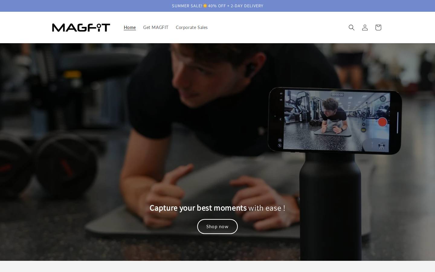 magfitofficial.com homepage screenshot