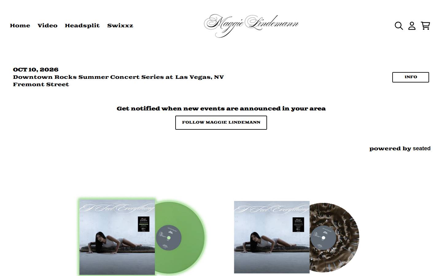 maggielindemann.com homepage screenshot