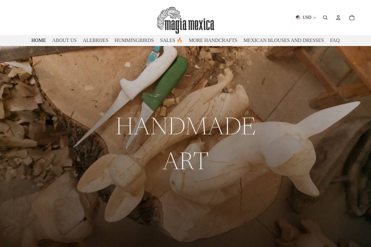 magiamexica.com homepage screenshot