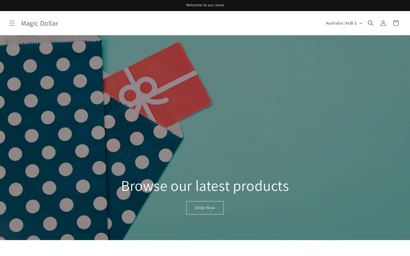 magic-dollar.com homepage screenshot