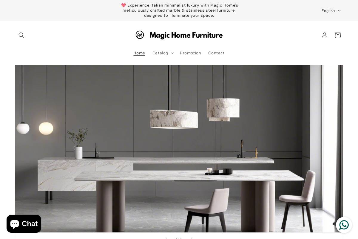magichomefurniture.com homepage screenshot
