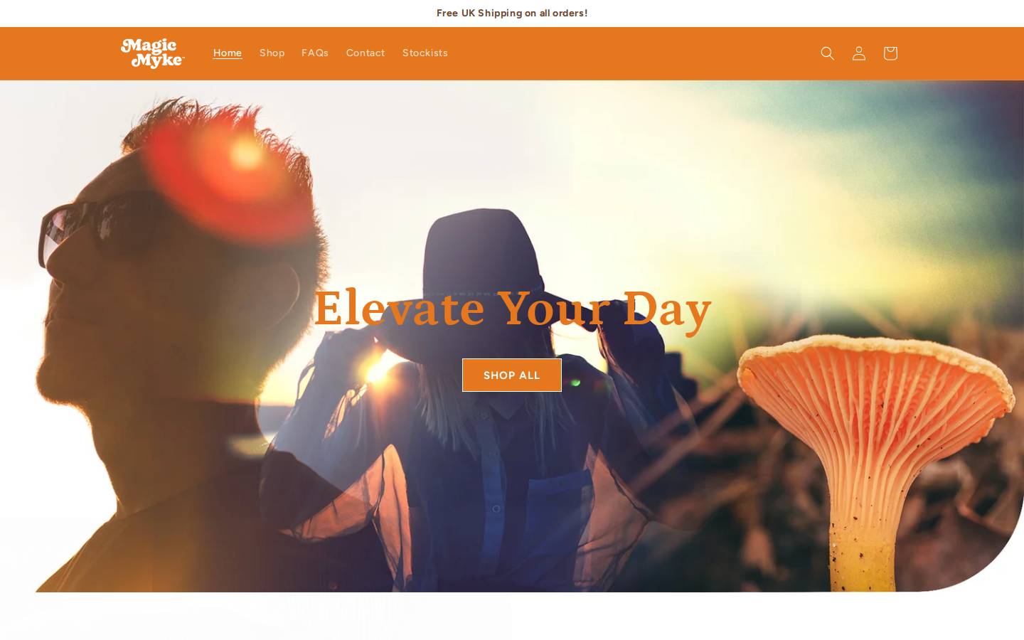 magicmyke.com homepage screenshot