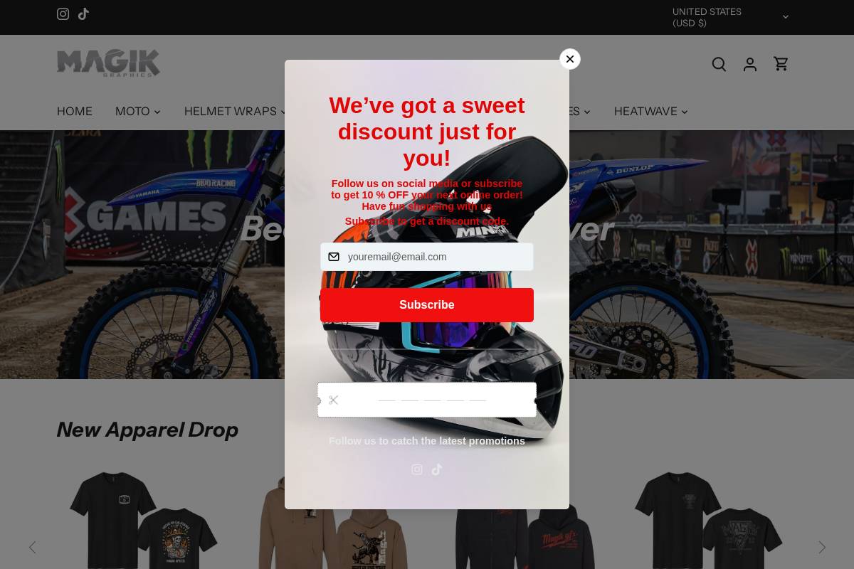 magiksc.com homepage screenshot