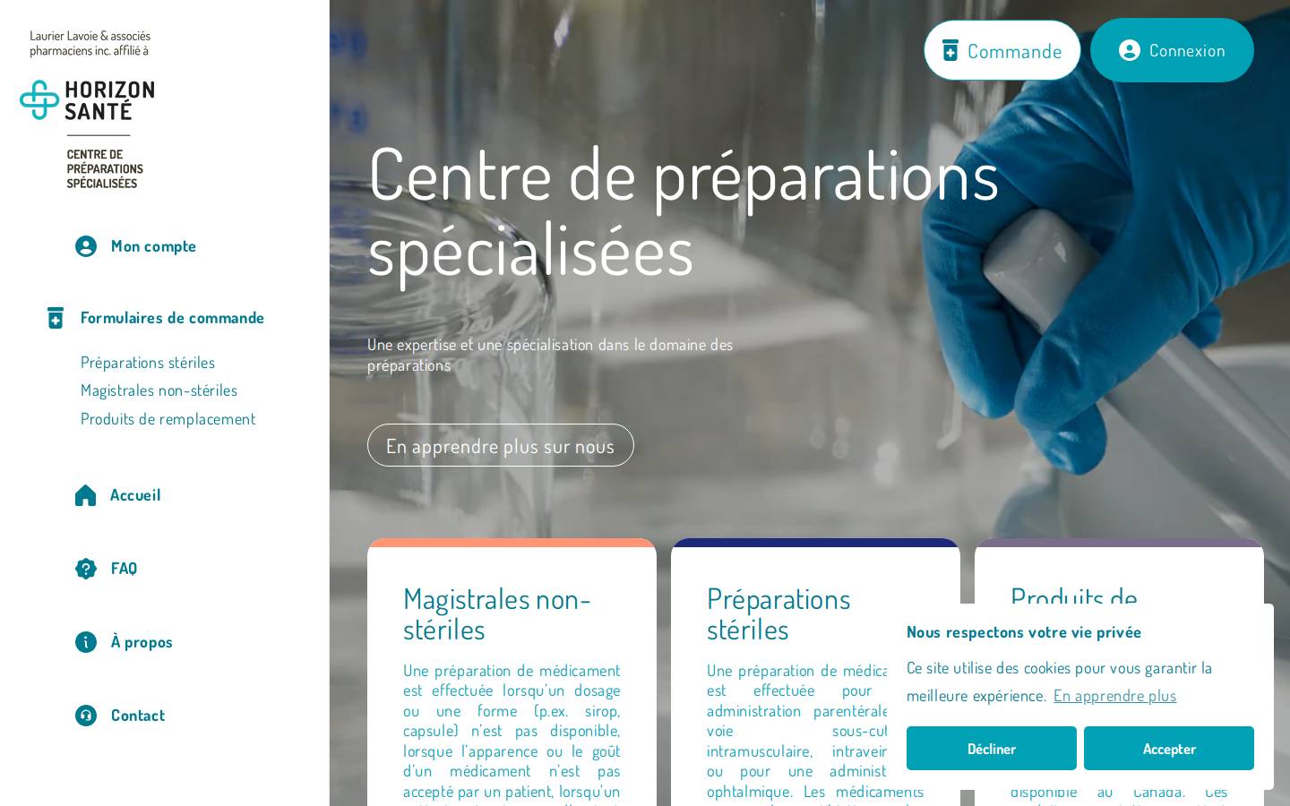magistralesquebec.ca homepage screenshot