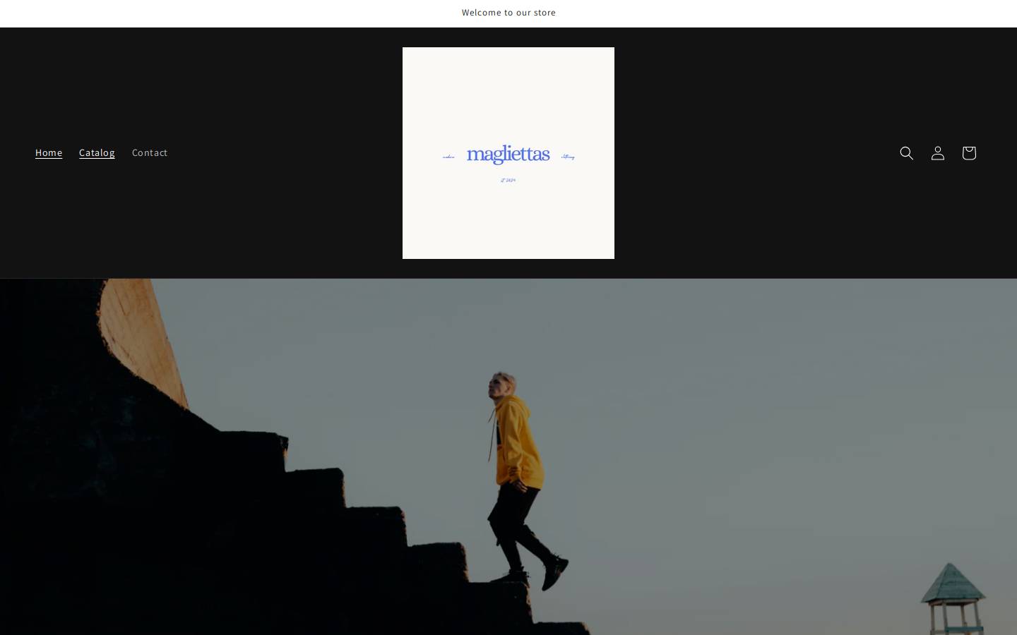 magliettas.com homepage screenshot