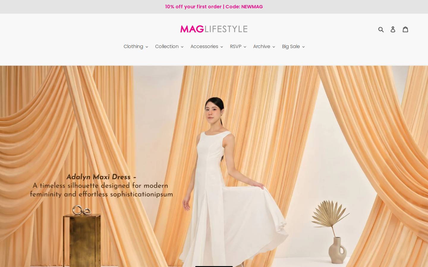 maglifestyle.com homepage screenshot