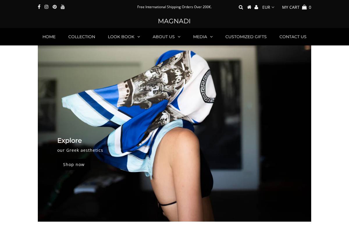 magnadi.com homepage screenshot