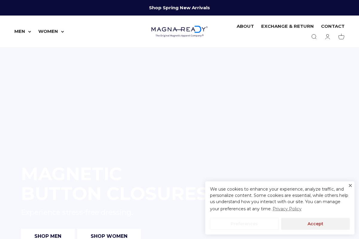 magnaready.com homepage screenshot