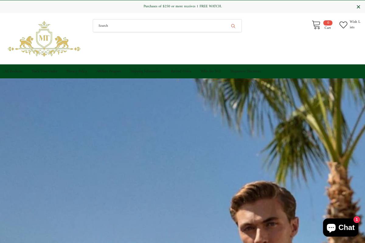 Magnattos homepage screenshot