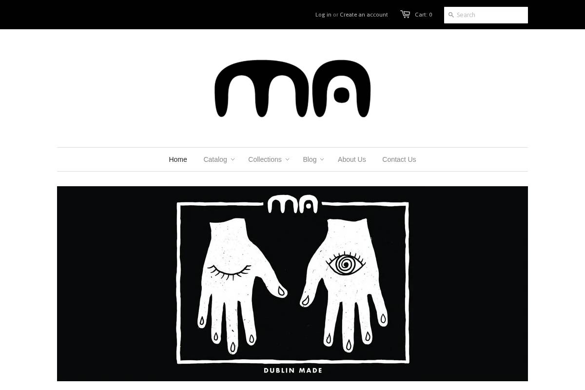 magne.ie homepage screenshot