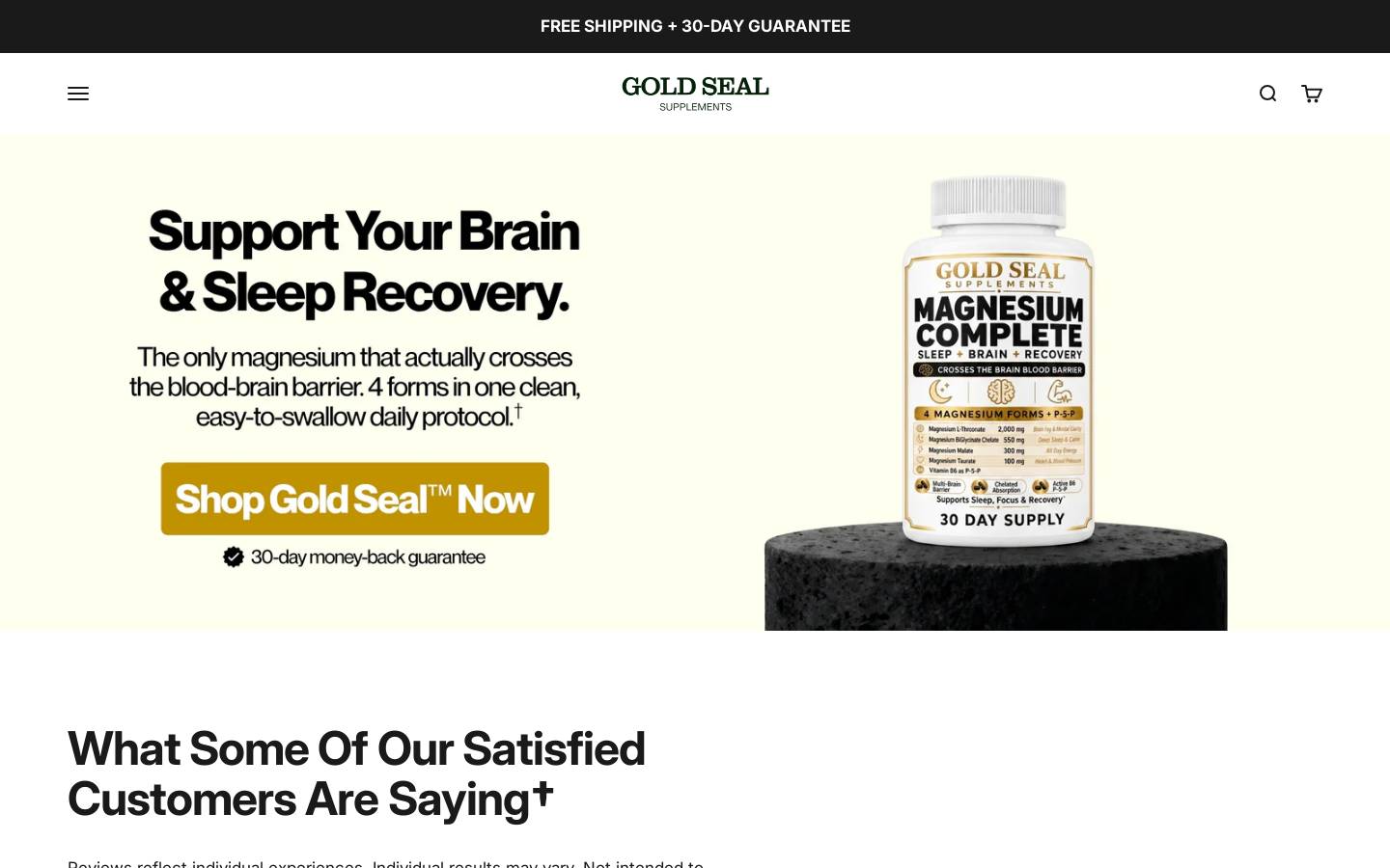 magnesium.news homepage screenshot